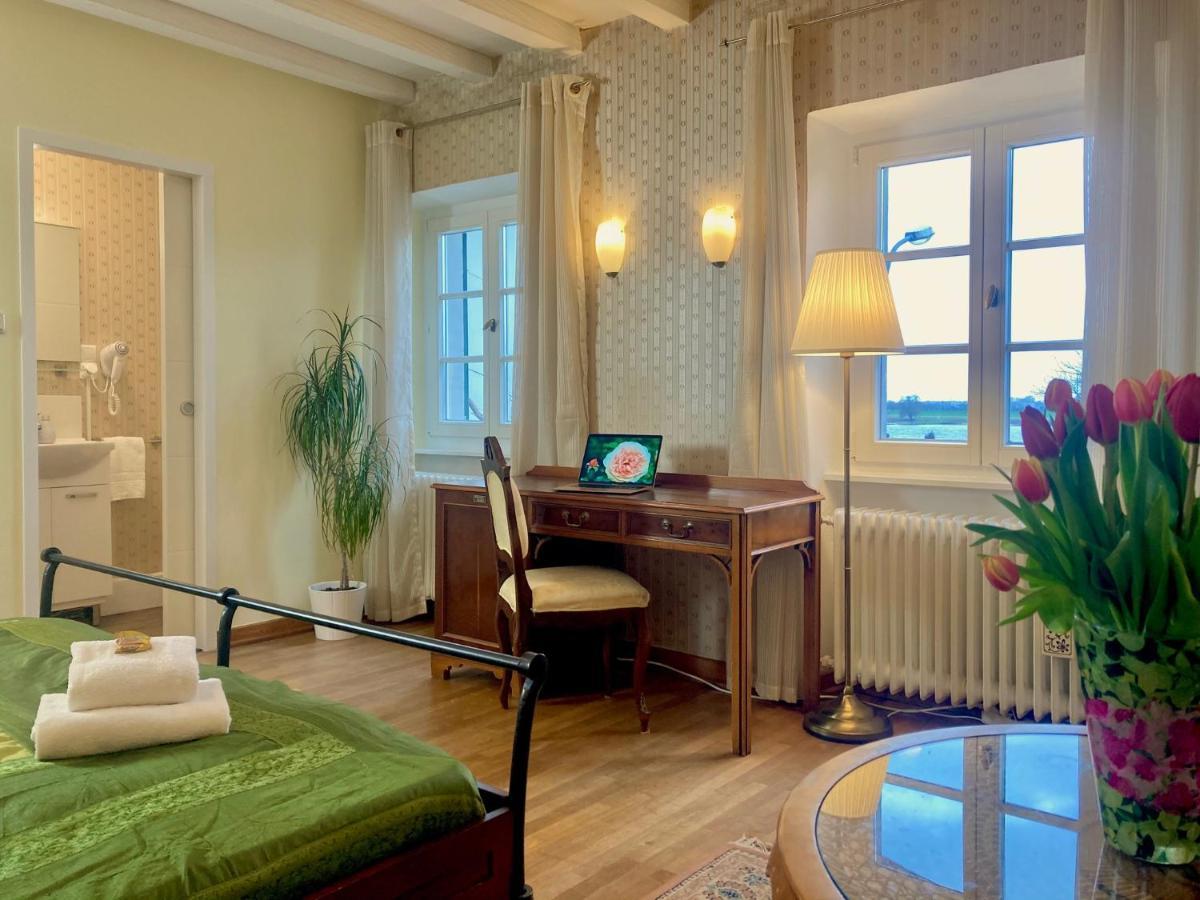 Rhein River Guesthouse - Direkt Am Rhein 勒沃库森 外观 照片