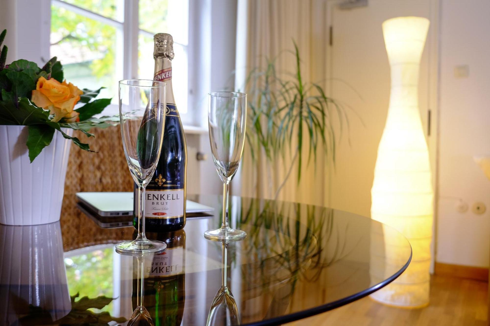 Rhein River Guesthouse - Direkt Am Rhein 勒沃库森 外观 照片